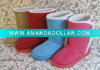 Wholesale girls fanshion snow short boots