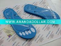 Wholesale PE/EVA beach flip flop slippers