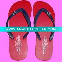 Wholesale Lady promotional PE Flip flop