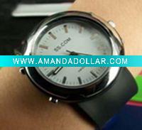 Wholesale waterproof silicone quartz watch