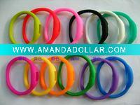 Silicone watch band
