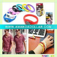 Wholesale pop waterproof minus ion bracelet sports watches