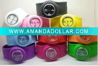 Wholesale silicone quartz watch