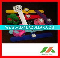 Multi Colours Adult & Kid Sizes Slap Silicone Watch