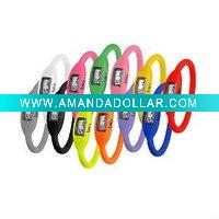 Wholesale silicone ion sports watch