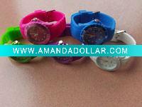 Wholesale Custom-design silicone quartz watch