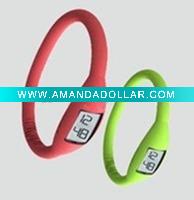 silicone rubber sport watch