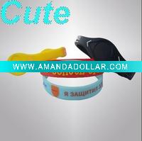 Wholesale cute rubber silicon products for bracelets