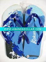 Wholesale summer blue mens slippers