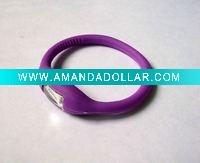 Wholesale Popular silicone ion watch with LCD
