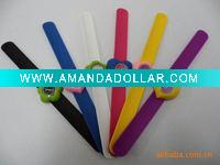 Wholesale sport silicone slap watches