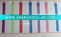 Wholesale silicon wrist watch