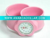 Chrsitmas gift quartz ananlog watches waterproof with 100% silicone strap