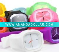 Wholesale Fashion color silicone digital watch