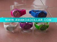 Wholesale silicone quartz watch for children