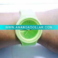 Wholesale silicone quartz watch
