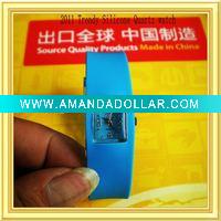 Wholesale silicone quartz watch