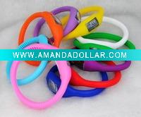 Wholesale stylish silicone ion watch