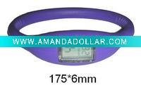silicone sports watch