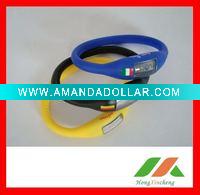 Wholesale ION Unisex print silicone sport watch