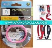 silicone wristband with watch