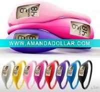 silicone rubber wristband watch