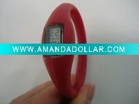 Wholesale Negative silicone sport watch