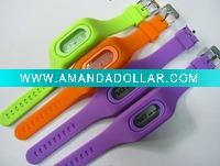 Wholesale Silicone Wrist Watches in Different Styles