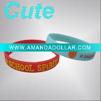 Wholesale cute rubber silicon products for bracelets