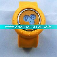 Wholesale Fashion Snap band silicone watch