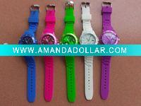 Wholesale New design silicone quartz watch