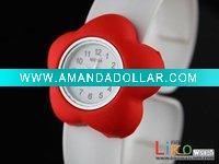 Wholesale 2011 Newest Color silicone slap Watches PL0079