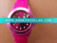 2011 newest silicone rubber quartz watch