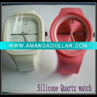 Wholesale silicone quartz watch