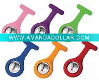 Wholesale Hot!!! 2011 White Silicone Nurse Watch