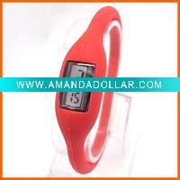 Wholesale fashion rubber digital sports watch