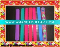 Wholesale 2011 printed silicone slap wrist band