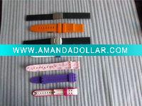 Wholesale fashionable silicone watch bands