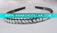 plastic hair band