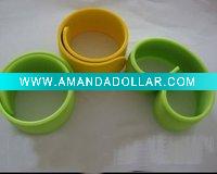 Wholesale Fashion silicone snap wristband with CE And RoHs