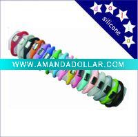 Wholesale sport silicone watch bracelet
