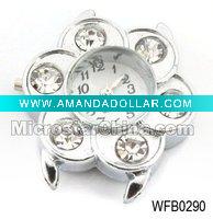 Wholesale Watch Face With Colorful Rhinestone Beads