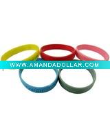 Wholesale 2011 Hot sales promotional colorful wristband