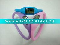 Wholesale Stocked 15 Colors Ion Sports Silicone Watch