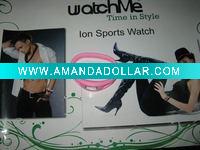 silicone sports watch