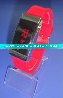 Wholesale 2011 Hot Sell Fashion elcetronic watch and silicone wrist watch YXW-026CD