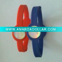 single color silicone bracelet