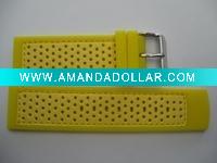 silicone watch band