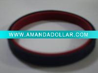 silicone rubber sport wristband silicone band