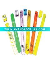 reflective slap wristband PVC bracelet